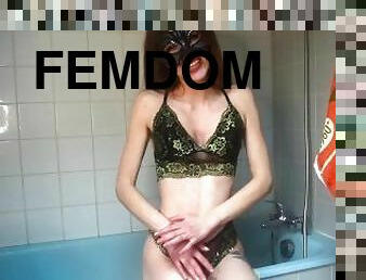 amatori, adolescenta, franceza, lenjerie, fetish, sperma-in-gura, umilire, dominare, femdom