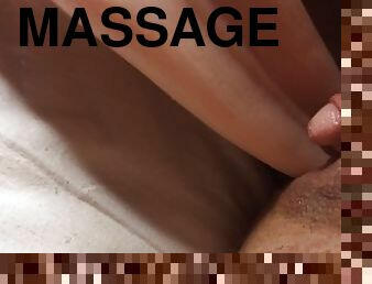 klit, fett, immens, masturbieren, muschi, spielzeug, massage, fett-mutti, rucken, dildo