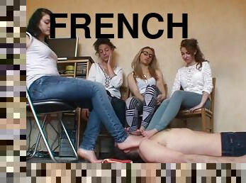 هواة, فرنسية, أقدام, صنم
