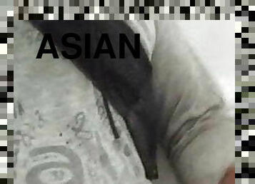 asia, handjob-seks-dengan-tangan-wanita-pada-penis-laki-laki, sperma