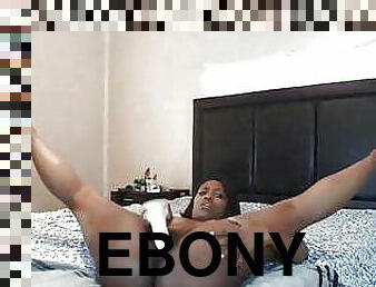 Ebony swirl gets most explosive climax that you can imagine
