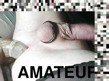 valtava, masturbaatio, shemale, amatööri, anaali, lelu, musta, pitkät-sukat, alusasut, dildo