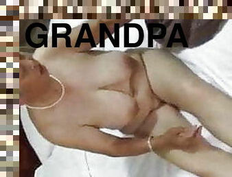 asiático, tetas-grandes, mayor, coño-pussy, abuelita, hardcore, natural, vieja, abuelo