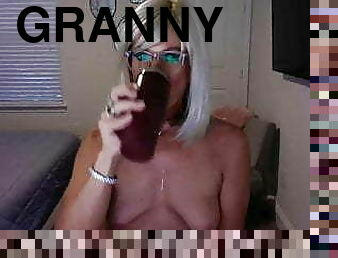 transseksuāls, vecmāmiņa, māte, webkamera, mazās-krūtis
