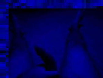 1234traxxx&#039;s cock in blue light 