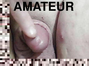 clito, grosse, masturbation, amateur, gay, allemand, belle-femme-ronde, joufflue, minuscule