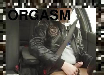 WANK IN CAR