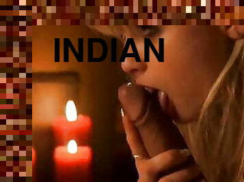 Oral Sex With Blonde Indian Interracial