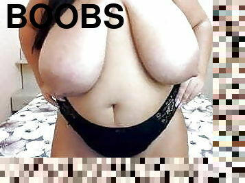 culo, tetas-grandes, enorme, pezones, webcam, tetas