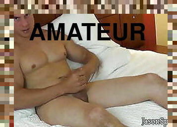 masturbation, amateur, énorme-bite, gay, parfait, solo, rasé, musclé, bite