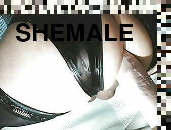 onani, shemale, amatør, anal, leke, ladyboy, webkamera, dildo, latex, alene