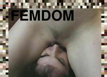 orgasm, fitta-pussy, slav, älskarinna, sittande-på-ansikte, femdom