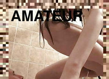 bagno, urina, amatoriali, ragazze-giovani, hardcore, video-casalinghi, umiliazione, brunette, dominazione-femminile