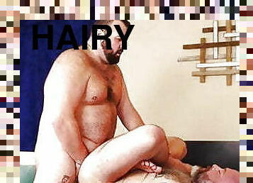 Hairy Daddy Muscle Bear Fucked