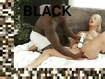 gros-nichons, masturbation, énorme-bite, interracial, ados, black, européenne, blonde, pute, euro