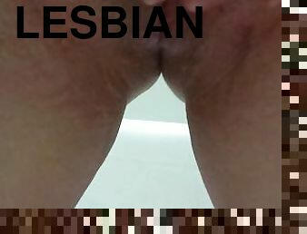 aasialainen, pissaaminen, julkinen, pillu-pussy, amatööri, lesbo-lesbian, teini, kamera, tirkistely, pov