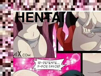 Nezuko quiere todo el semen de tanjiro en su coño humedo