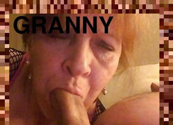 Granny's Cum Show & Swallow 03262017 CAMM