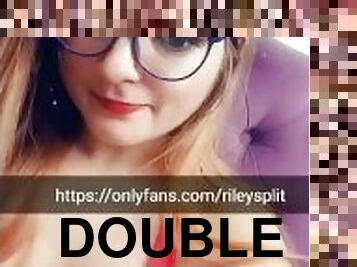 May i send my double penetration video to everyone who follow my onlyfans? Dm me there