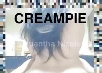 asiatisk, creampie, skitten, truser, cum, filipinsk