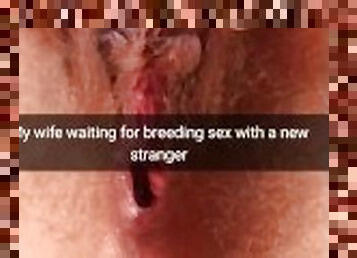My wife ready for knocking up by any stranger - Cuckold Snapchat Captions