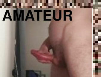 svær, amatør, cumshot, homofil, handjob, cum, sperm, massiv, alene, twink