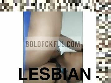 pillu-pussy, remmidildo, amatööri, kypsä, eebenpuinen, lesbo-lesbian, gay, pari, isot-upeat-naiset, pov