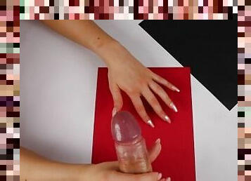 ASMR NAILS PAPER HANDJOB