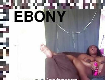 Ebony BBW Hard Orgasm
