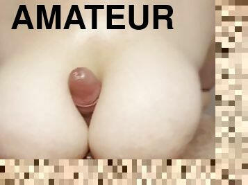 suurtiss, amatöör, beibed, jobipauk, kättevõtmine, paar, bbw, pov, sperma, tissid