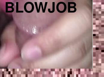 Slow teasing and irresistible blowjob made my boyfriend cum fast