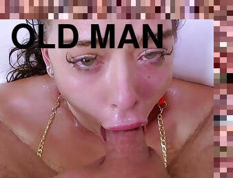 Roxy Richie PISS GUZZLER fucked up hard by DOM OLD MAN - PissVids