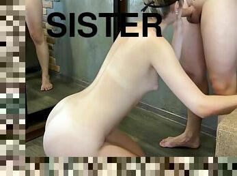 My Stepsister Gave And I Thanked Her With Good Fuck