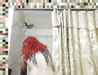 mandi, amateur, perempuan-jelita, milfs, remaja, cam, voyeur, rambut-merah, pelucutan, kolej