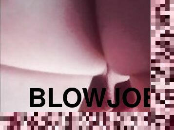 blowjob, stor-pikk, homofil, par, pov, dad-girl, cum, søt, våt, pikk