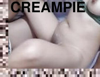 pappa, amatør, cumshot, creampie, far, filipinsk, røff