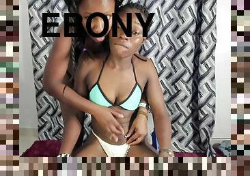 Ebony lesbian seduction cam