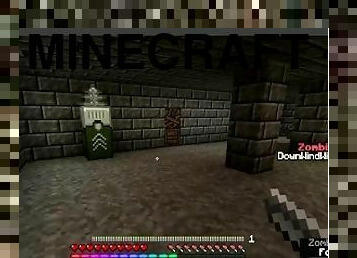 Minecraft - ZombieCraft Alpha release (Nacht - Trial 1/3)  w/ DownWindWings