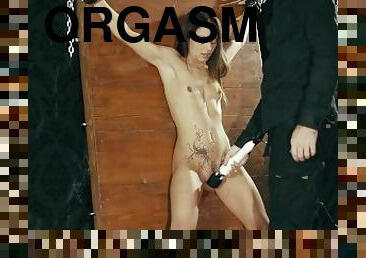 orgasme, fisse-pussy, legetøj, hardcore, bdsm, bundet, fetish, bondage, drillende