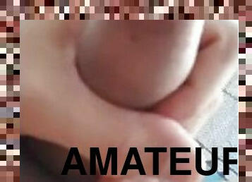 amatør, handjob, alene