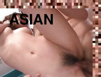 Ayako Fujikita, a teen Asian amateur, displays her sexual prowess in an uncensored XXX JAV video.