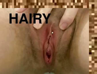 clito, poilue, masturbation, orgasme, pisser, public, chatte-pussy, giclée, amateur, babes