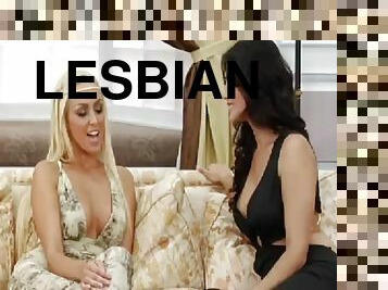 lesbijskie, zabawka, hardcore, blondynka