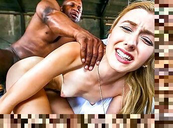 rumpe, amatør, cumshot, interracial, hardcore, handjob, svelging, facial, cum, blond