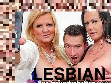 Scandal! Lesbians get cock: Julia Exclusiv & Krizzi (German Porn) - SEX-FREUNDSCHAFTEN