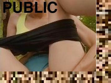 Lexxi Loves cumming in public