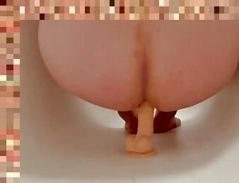 Riding My Dildo In The Tub