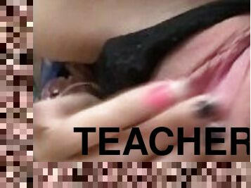 For my teacher ... I want to fuck with you!