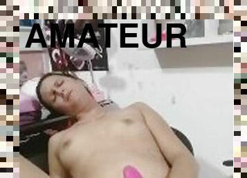 vagina-pussy, amatir, webcam, seorang-diri