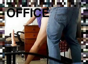 SEXRETARY Sex in office Customer fucks the secretary Camera 3 Voyeur